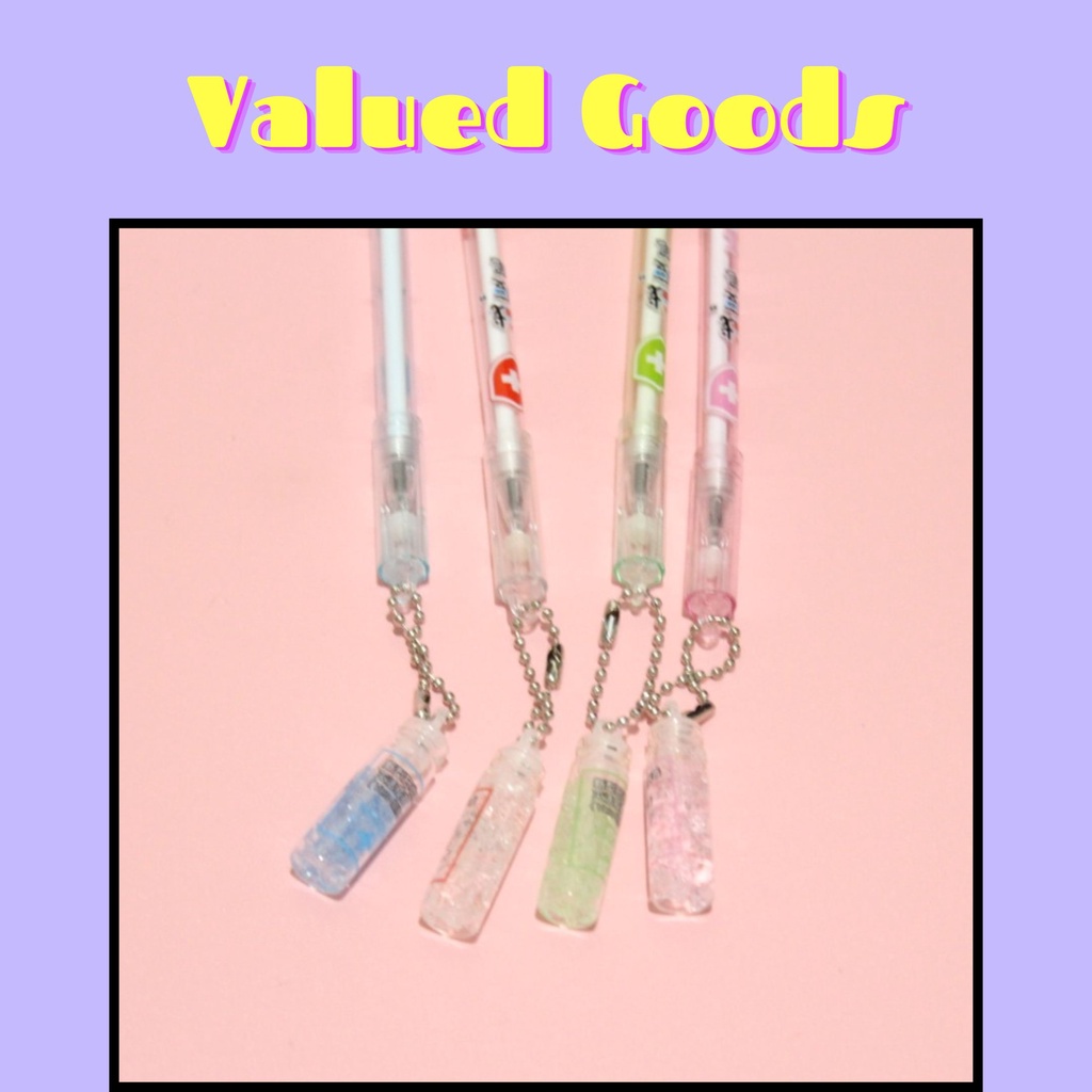 

PULPEN GANTUNGAN VAKSIN WARNA WARNI BARU - pena lucu pen gel bolpoin bulpen warna warni unik alat tulis hadiah anak sekolah & kantor stationery cute karakter kartun