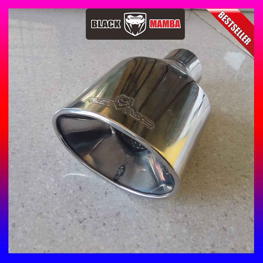 TailPipe Buntut Knalpot Mobil Remus Oval Muffler