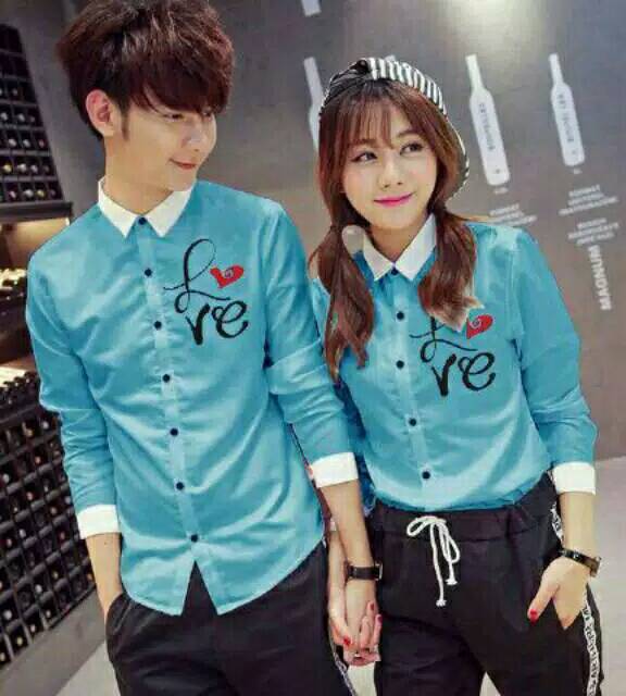 COUPLE KEMEJA LOVE