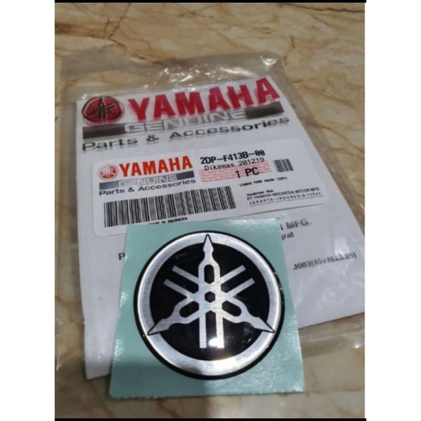 EMBLEM LOGO YAMAHA PANEL SEIN NMAX SAYAP AEROX PART ORIGINAL YAMAHA