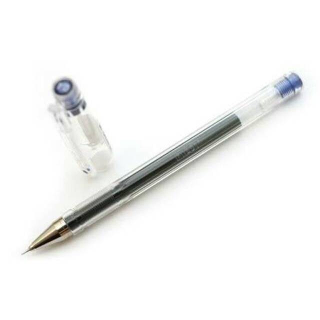 

Bulpen Hi tec 0.3 variasi hitam + biru
