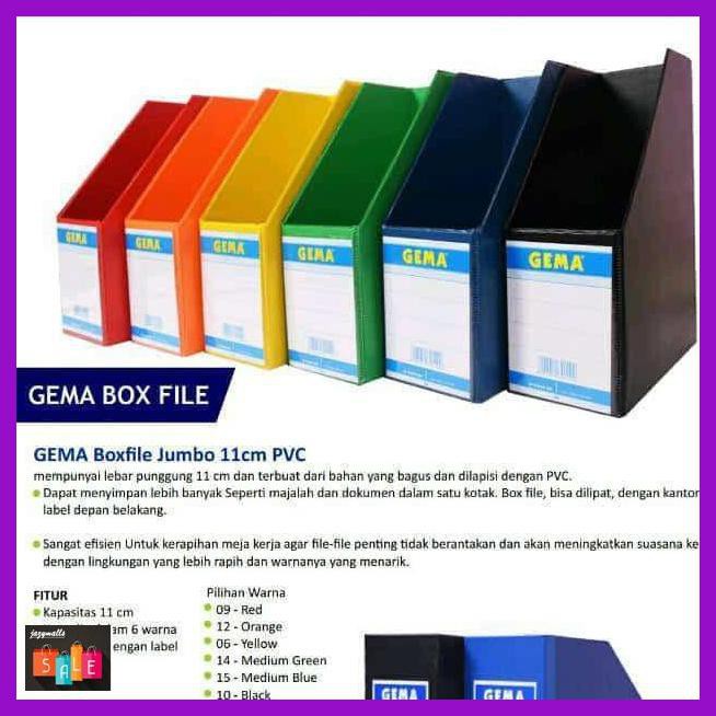 

DOCUMENTO- GEMA BOX FILE JUMBO 11 CM PVC -ASLIII.