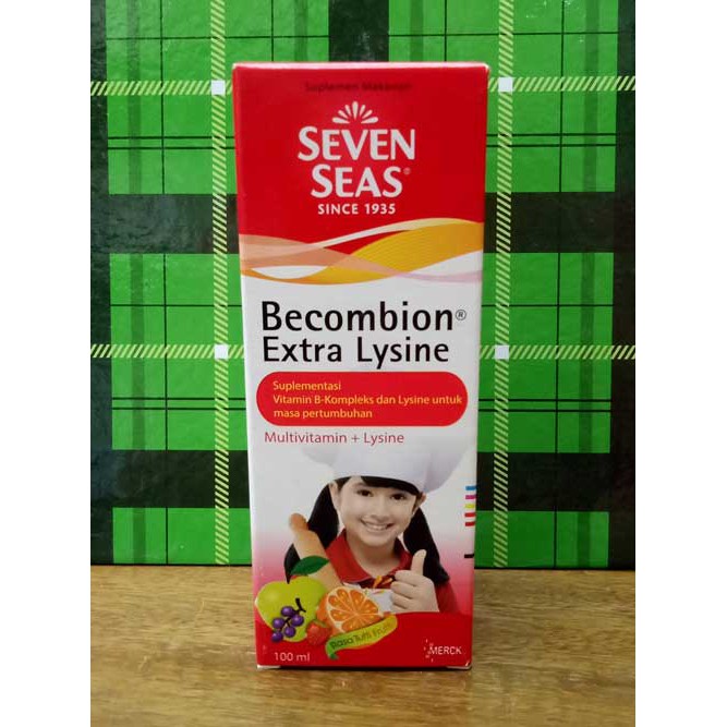 SEVEN SEAS BECOMBION EXTRA LYSINE 100 ML Original