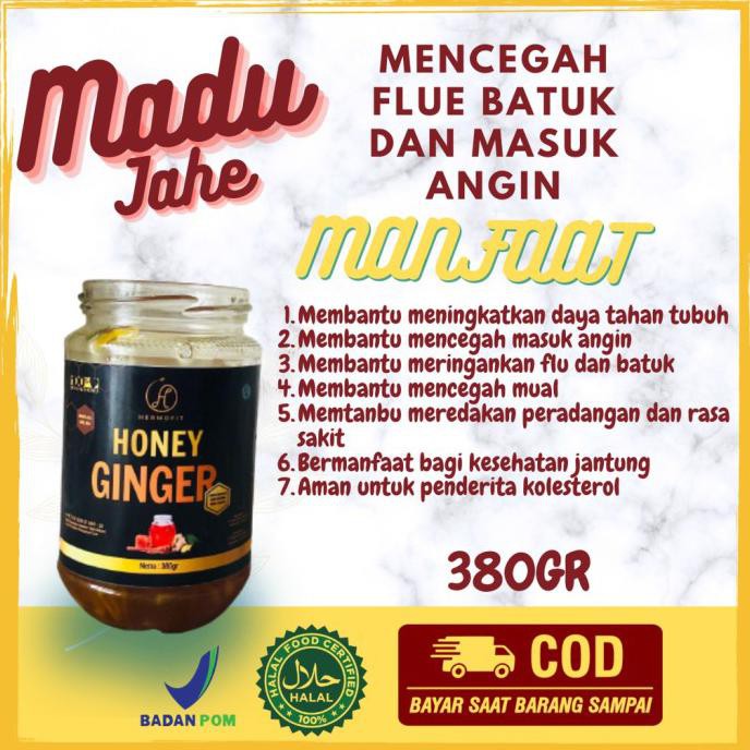 

HERMOFIT HONEY GINGER MADU KEKEBALAN TUBUH MADU KESEHATAN 100 % ASLI