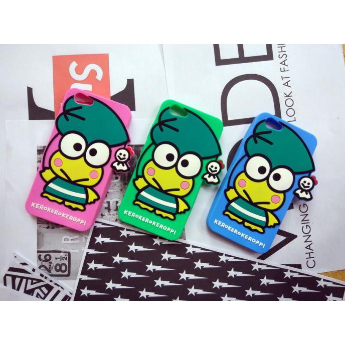 SAMSUNG J7 PRIME 3D CARTOON KEROKEROPPI SILICONE CASES COVER