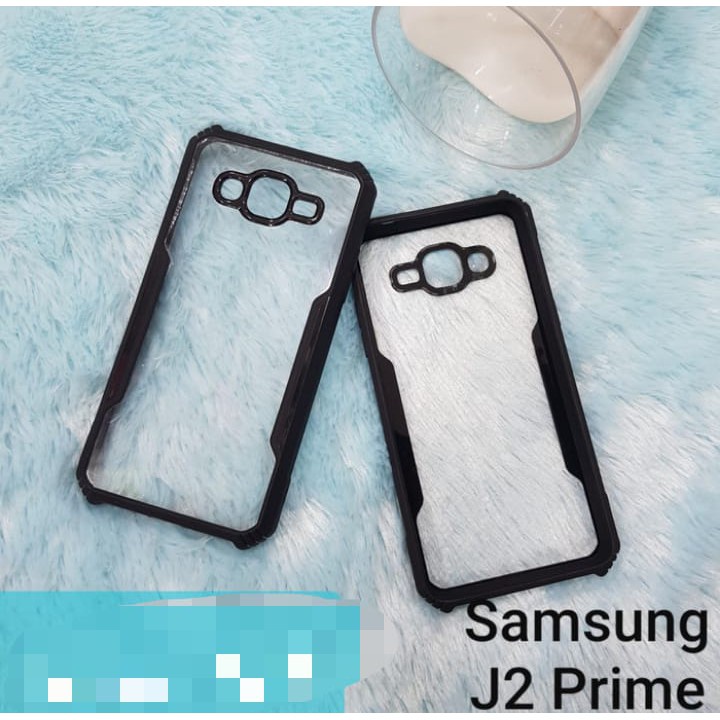Casing Samsung J2 Prime Tpu Shockproof Armor Transparant High Quality Premium Silikon Jelly Case Arm
