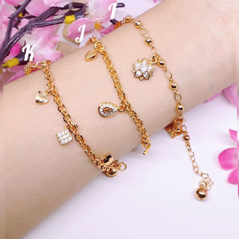 Gelang korea simple rantai xuping uk 16-18cm korea GRA-01