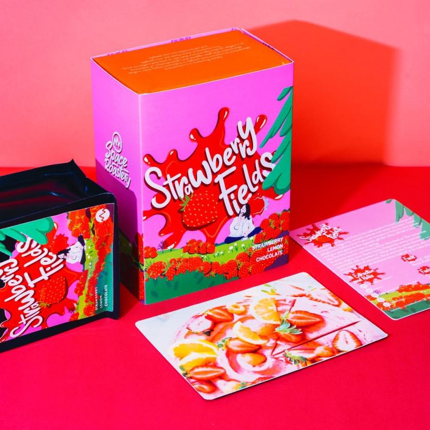 

[PRODUK AA9MQ] Space Roastery Strawberry Fields Premium Blend Coffee Biji Kopi Indonesia 200 Gram JV7