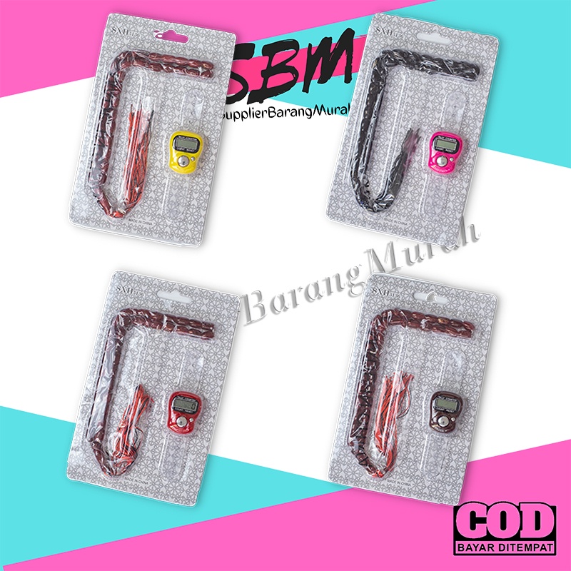 Tasbih Digital dan Gelang Tasbih Set 2in1 FS1279