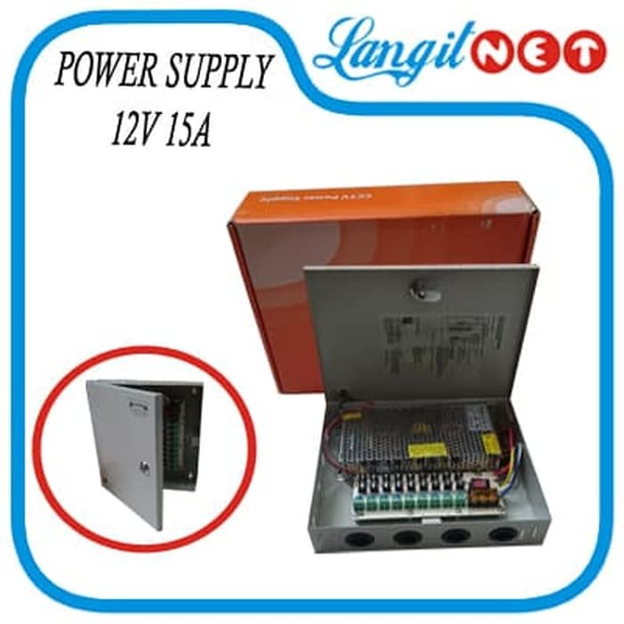 POWER SUPPLY 12V 15A MODEL S-180-12