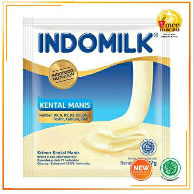 

Indomilk Susu Kental Manis Sachet | 1 Sachet