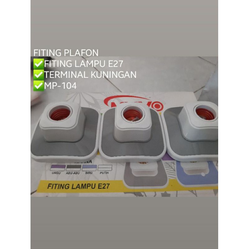 Fitting plafon | Pitting atap plafon lampu | SNI COD