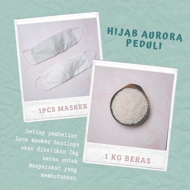 MASKER PEDULI - MASKER KAIN, MASKER NON MEDIS