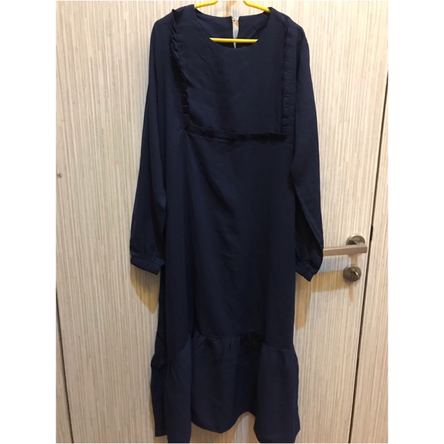 [PRELOVED] Tunik navy mimamim hijab