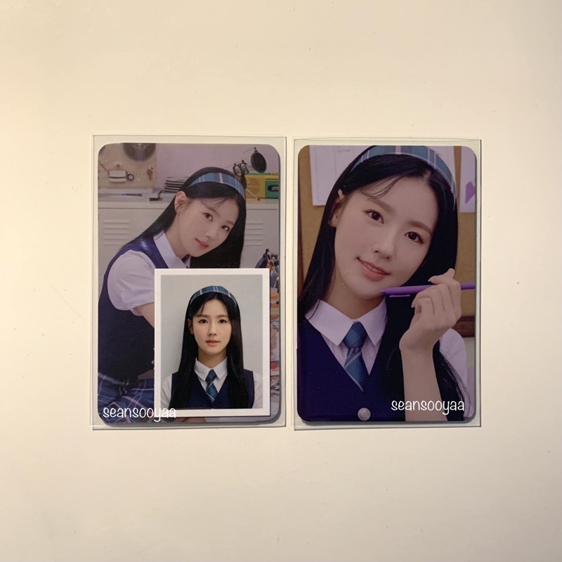 OFFICIAL PHOTOCARD FAN CLUB 2ND MIYEON (G)-IDLE SET PC GBC NEVERLAND GIDLE