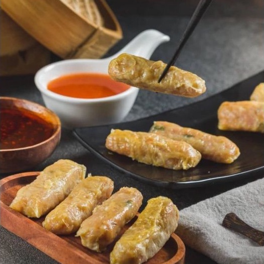 

Olahan Ayam Udang Crab/Kani Roll isi 5