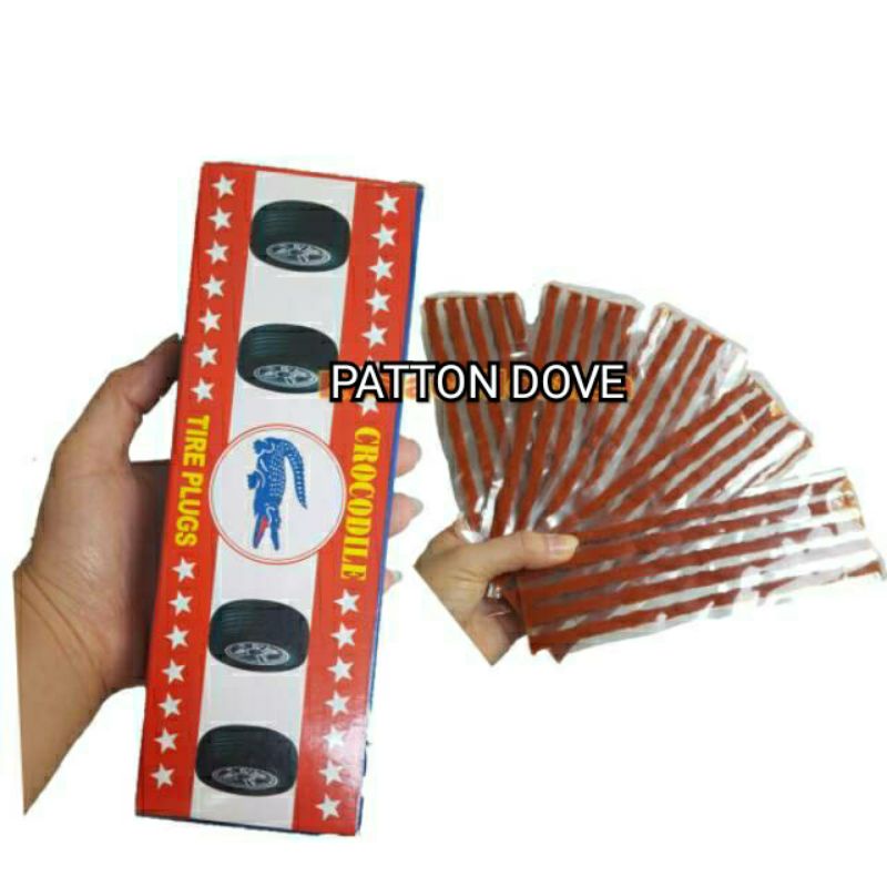 KARET REFILL LEM CACING TAMBAL BAN TUBLES CROCODILE/ MOLLAR