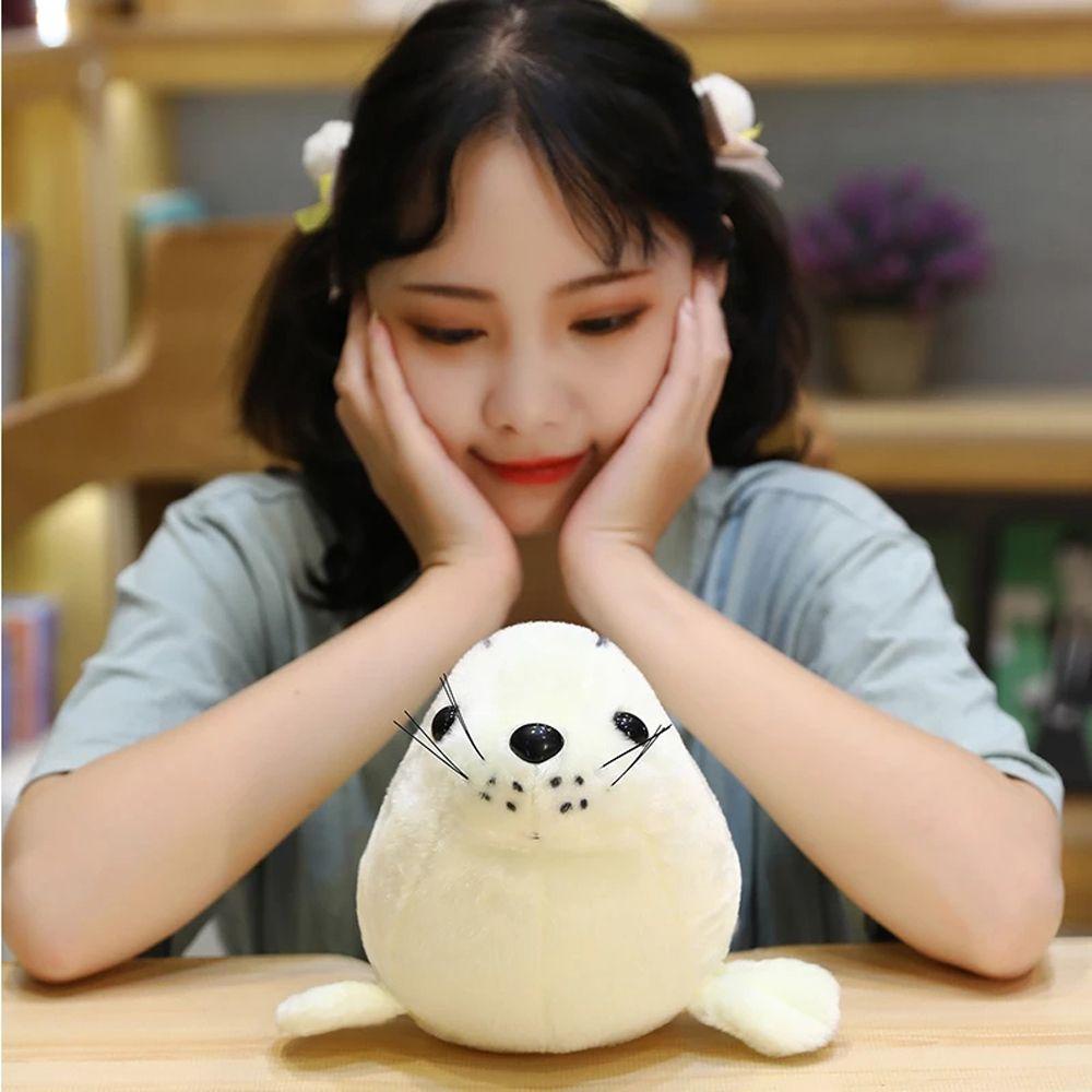 Lanfy Sea World Animal Mainan Mewah Hewan Laut Mainan Anak Dekorasi Rumah Polar Bear Boneka Hewan Kartun Boneka Singa Laut Mainan Lembut Panda Stuffed Toy