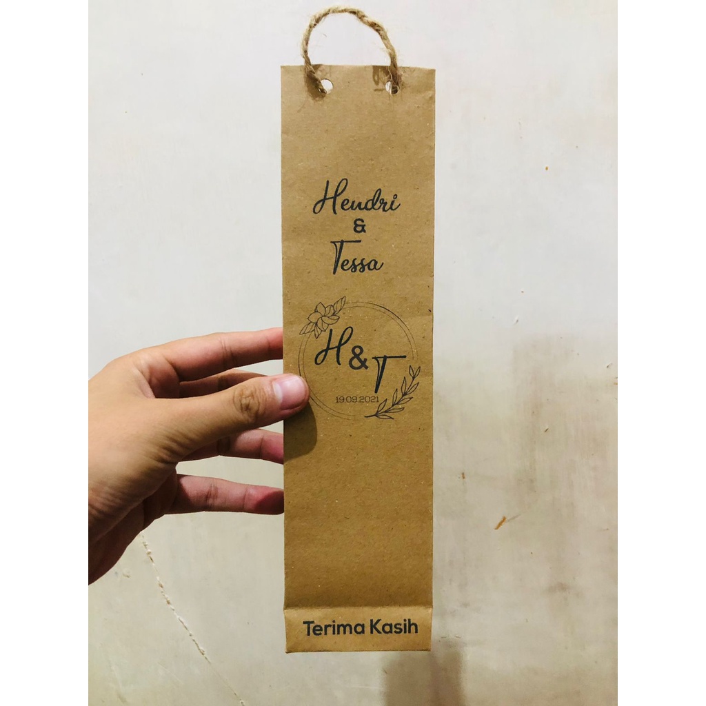 

Paperbag Souvenir Nikah / Paperbag Nikahan