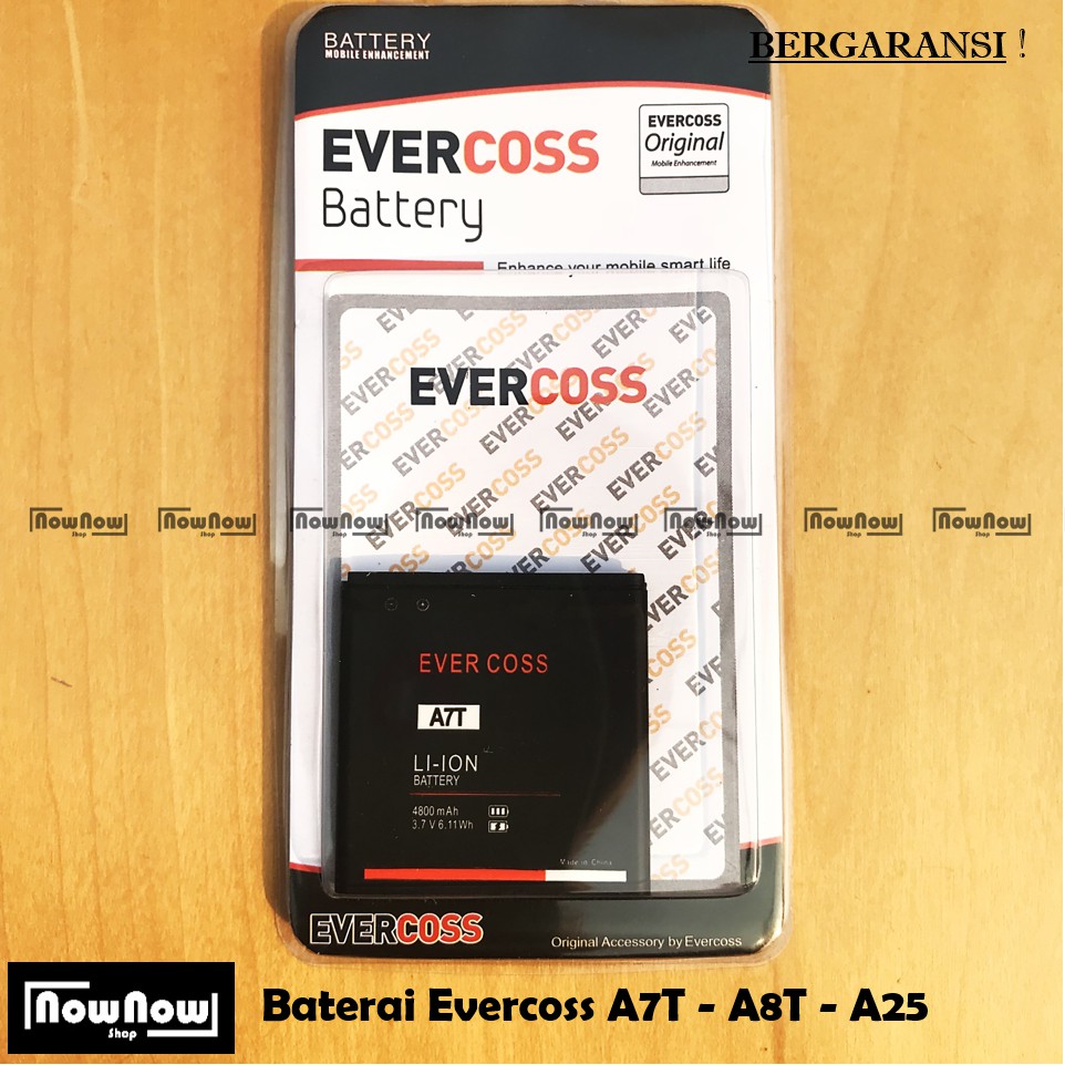 Baterai Evercoss A7T - A8T - A10 - A25 Original Double Power Batre Battery HP Evercross Cross