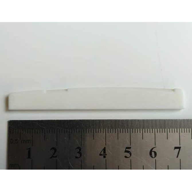 PIN BRIDGE TULANG TUNE UP GITAR AKUSTIK / GUITAR SADDLE NUT BONE KODE 1276