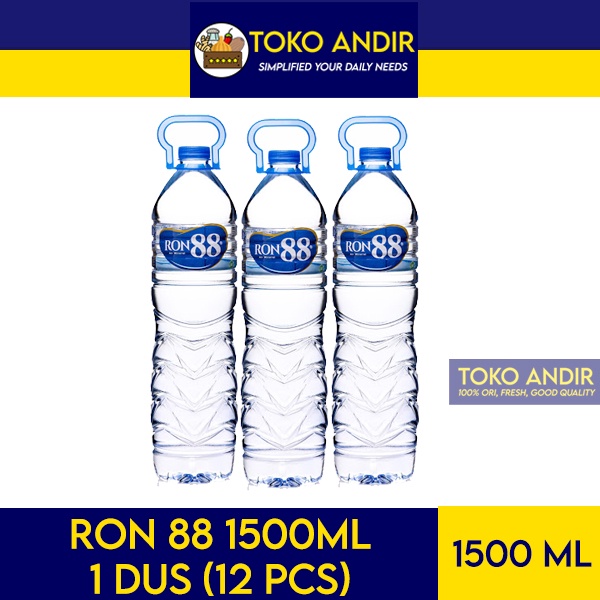 

Ron88 Air Mineral 1500ml Per Dus (1500ml)