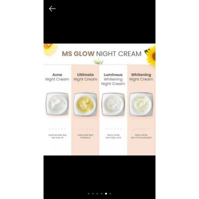 MS GLOW night ultimate