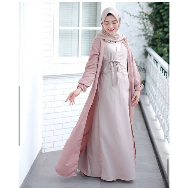 ayuna dress 2in1 vg
dress + long outer