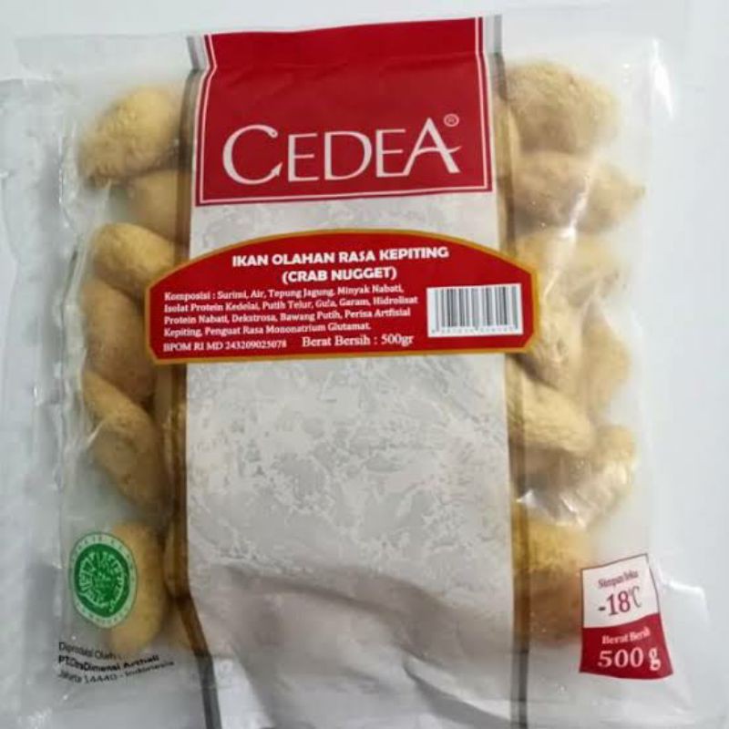 

Cedea Crab nugget 500g / naget kepiting