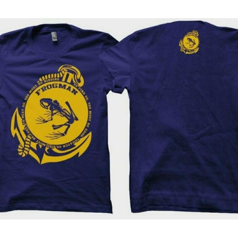 kaos/baju/t shirt MILITER - PASUKAN KATAK - FROGMAN