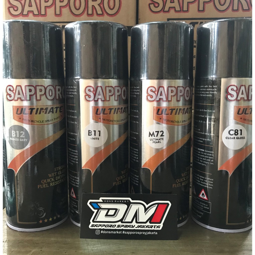 PAKET SAPPORO ULTIMATE WHITE B11 / PUTIH MUTIARA