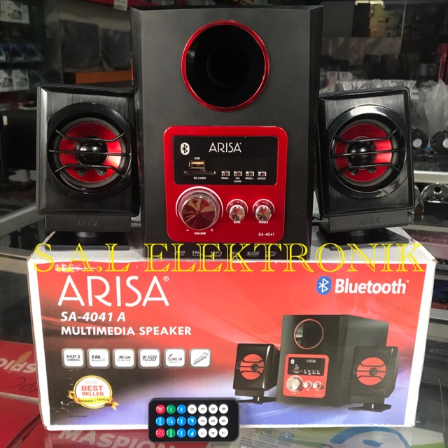 Speaker Aktif Multimedia Arisa 4041 Bluetooth