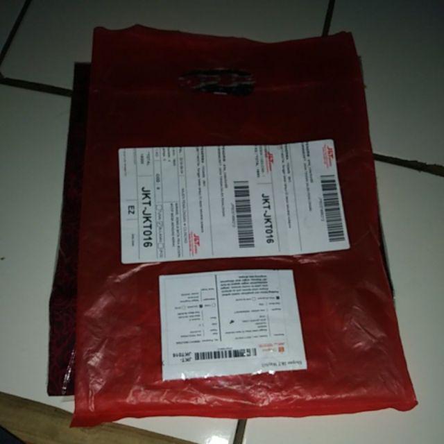 Kemeja Batik Pria Modern Jumbo Motif Mega Mendung Merah