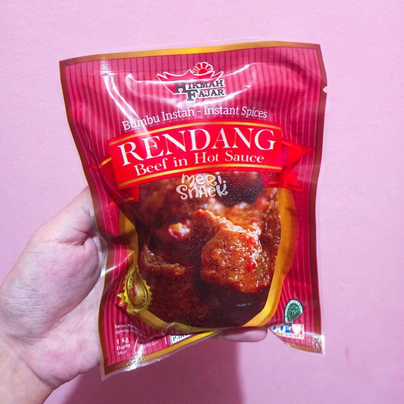 Hikmah Fajar Bumbu Rendang Instant / Bumbu Instant