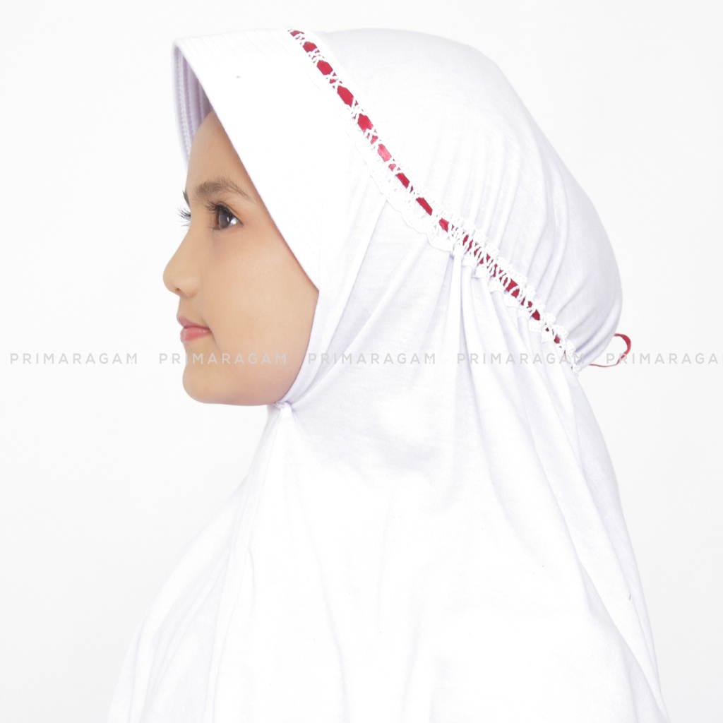 Kerudung sd kerudung anak sd jilbab sd warna putih ssd-011