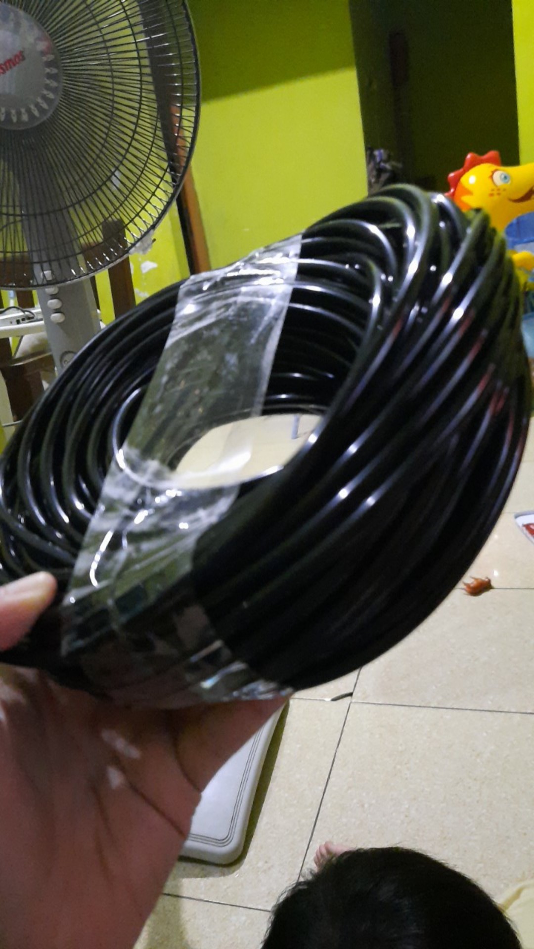 Selang Pe 3 X 5mm Alat Siram Hose Irigasi Hidroponik Fertigasi Sprayer Hdpe Taman Kebun Kran Air
