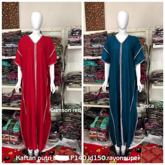 Gamis kaftan putri
