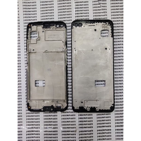 FRAME BEZZEL TULANG TENGAH DUDUKAN LCD  REALME 6 PRO ORIGINAL