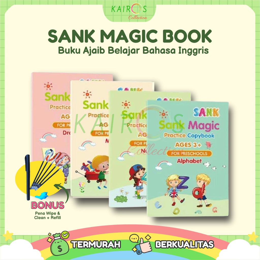 Sank Magic Book English Buku Ajaib Belajar Bahasa Inggris