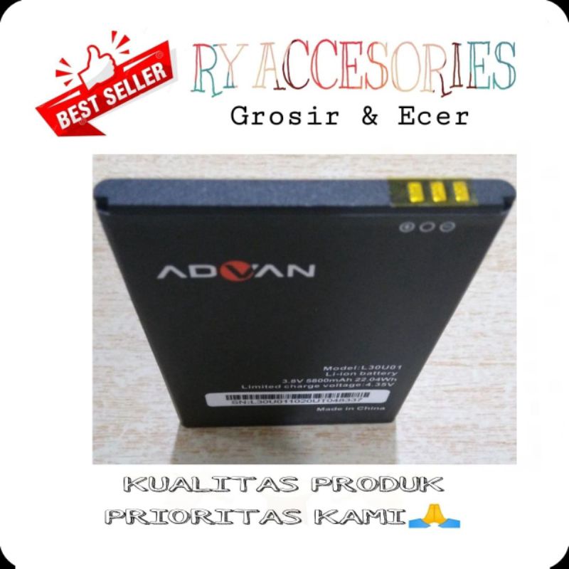 RY - Baterai Advan Nasa Plus 5505 5.5inchi L30U01 L30B01 Batre Batere Battery Hp / Baterai Hp Advan 