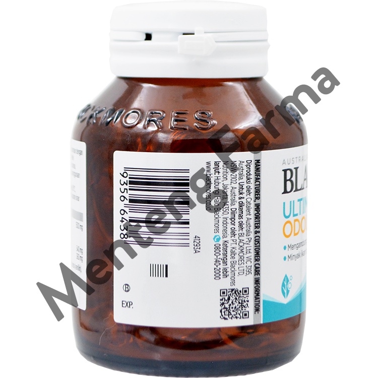 Blackmores Ultimate Omega Odourless 30 Tablet - Sumber Omega 3 Alami Bantu Jaga Kesehatan