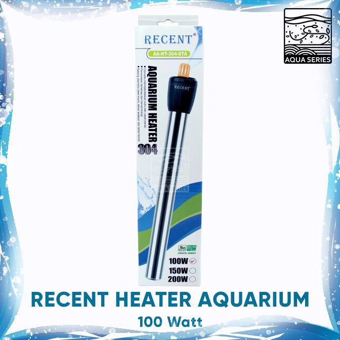 HEATER AQUARIUM 100 WATT HITER AQUARIUM WATER HEATER STAINLESS RECENT