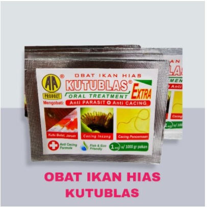 OBAT IKAN HIAS KUTU BLAS AA KUTUBLAS ANTIBIOTIK