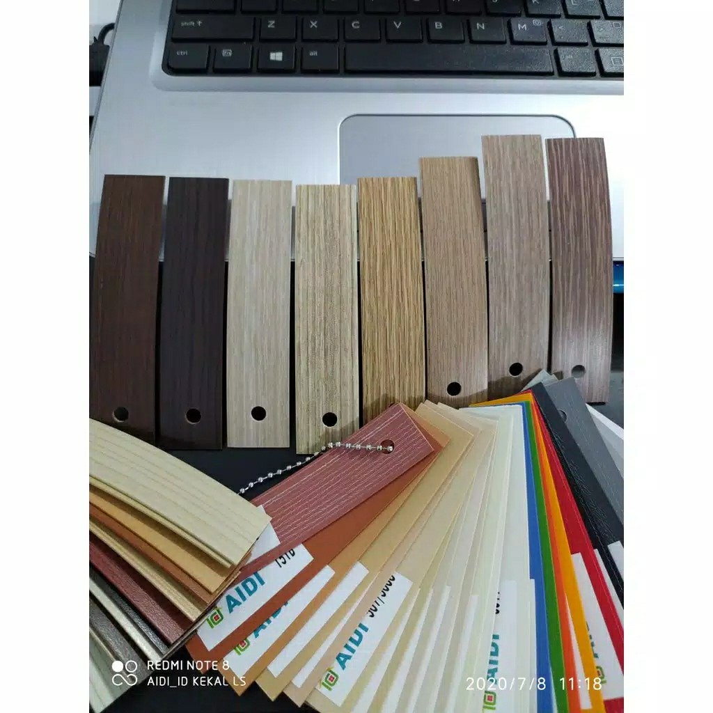 Edging Aidi 2 X 34 Mm Woodgrain Edging Urat Kayu 3,4 Cm Edging Woodgrain 3,4 Cm Edg Serat Kayu 2mm