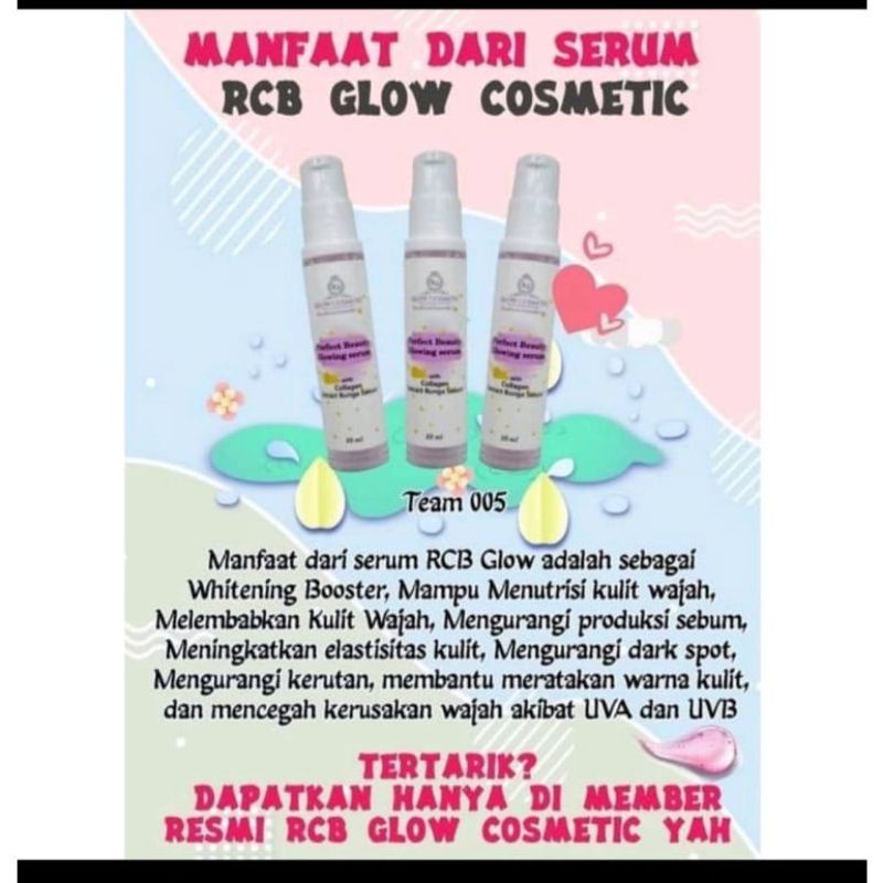 zahra.al.gifari/promo terlaris Banjarmasin serum rcb glow cosmetic murah/perawatan wajah glowing/cod