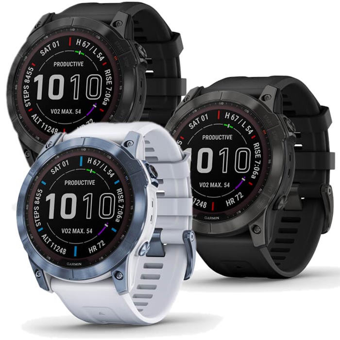 Garmin Fenix 7X Sapphire Solar Carbon