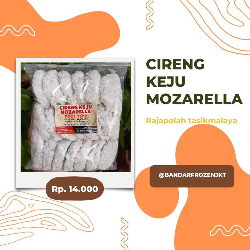 

Cireng Keju Mozarella Ibu Ika