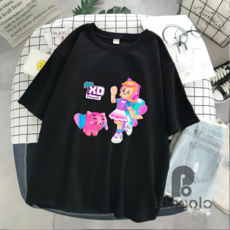 BAJU ANAK KAOS ANAK PK XD BAHAN PREMIUM