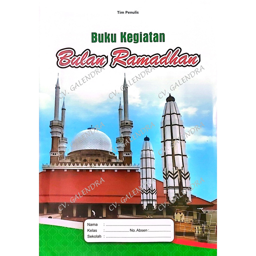 Buku Kegiatan Ramadhan