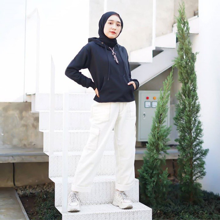 Sweater Wanita Murah Berkualitas-Moma Crope